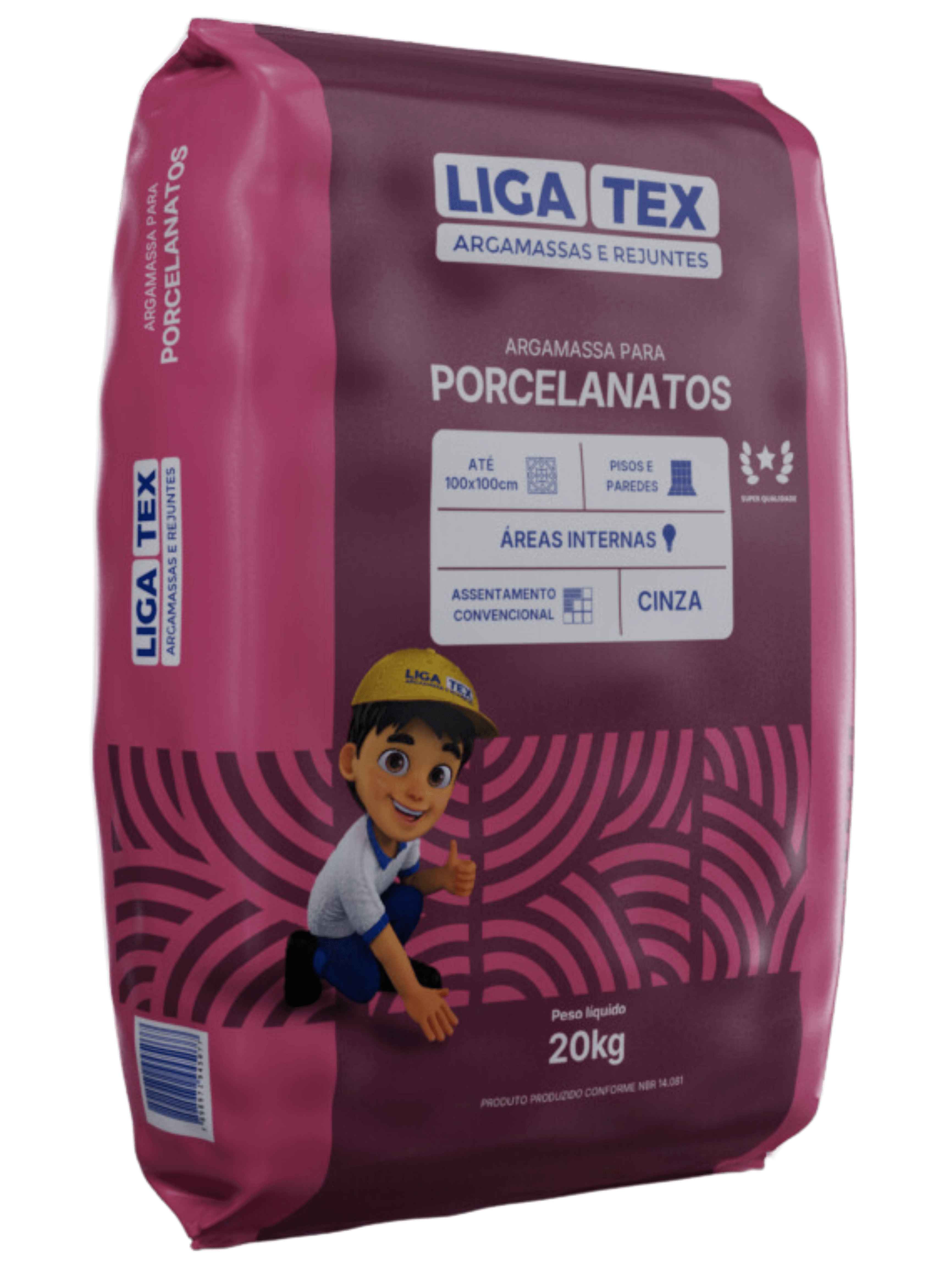 Argamassa para porcelanatos iternos cinza