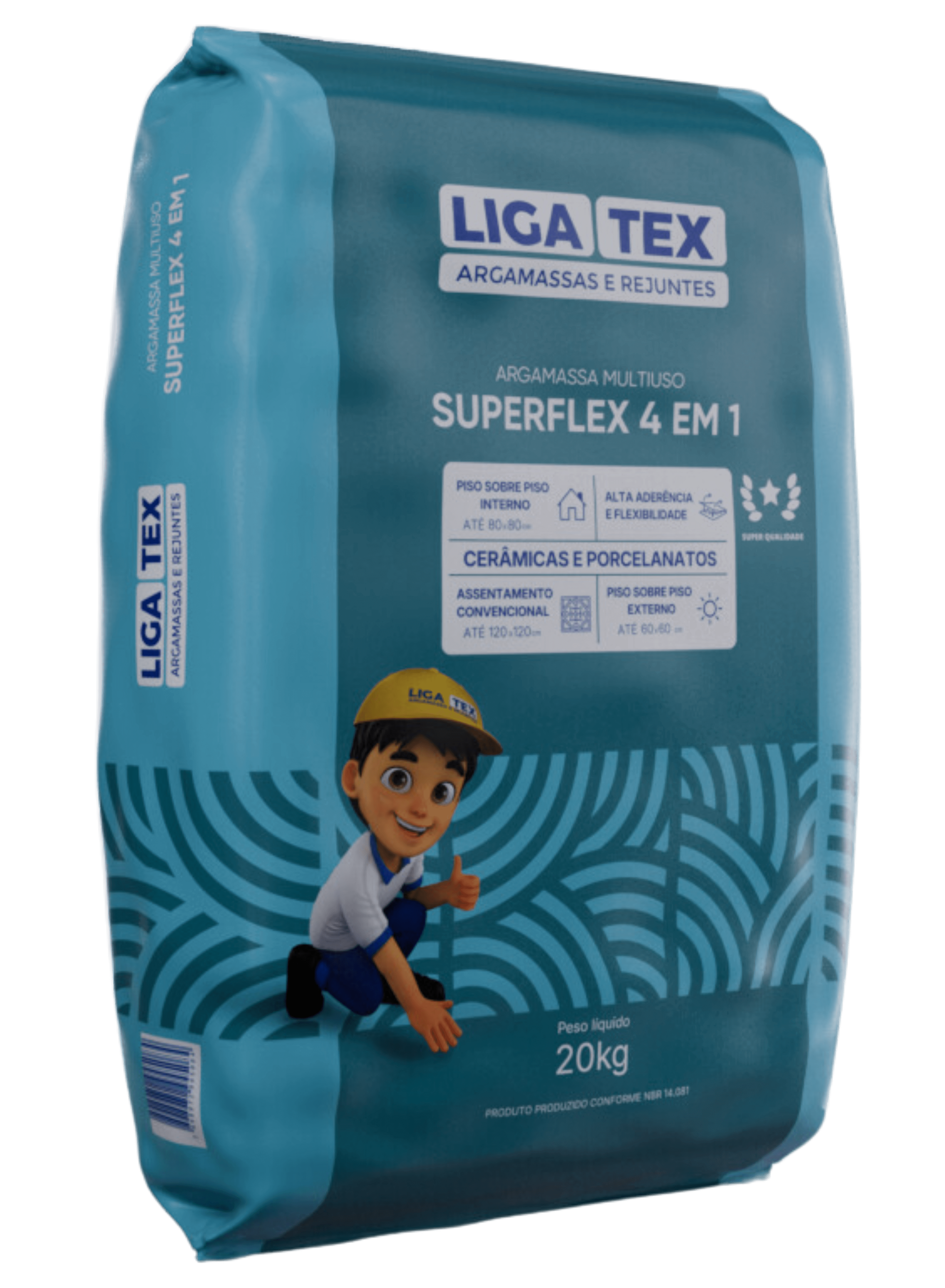 Argamassa Superflex 4 em 1